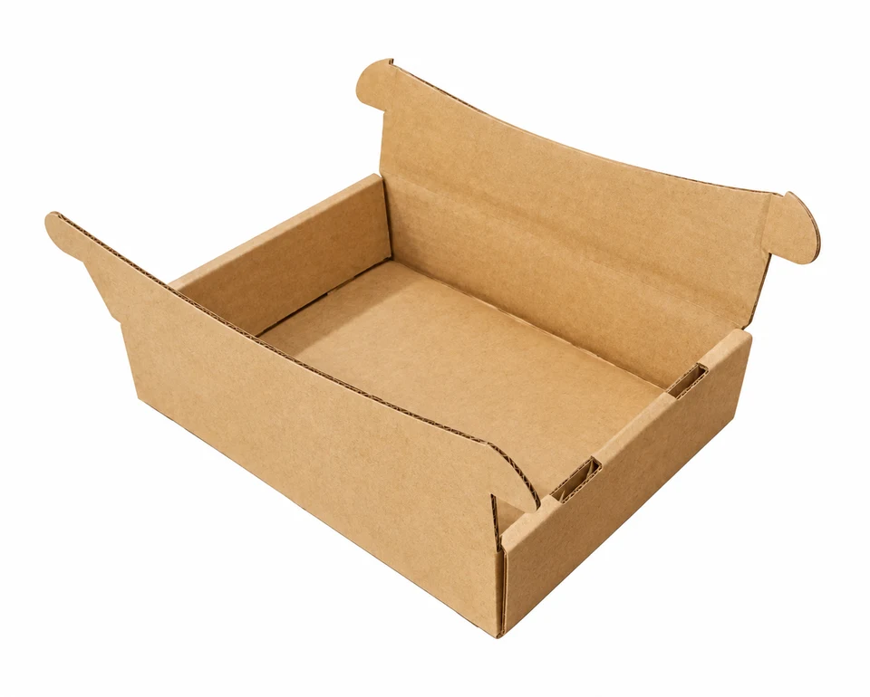 Mailer boxes, illustrative box design with no branding